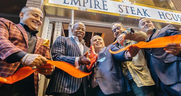 Empire Steak House Ribbon Cutting 620x330 - Event Recap: Empire Steak House Expands Its Empire to Three Locations in NYC