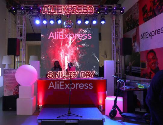 Atmosphere 1 540x413 - Event Recap: Swae Lee and Lil Kim perform at AliExpress Singles' Day Shopping Pop-Up in NYC