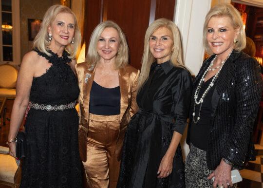 JS 041 Ruth Miller Katlean deMonchey Elizabeth Steimberg Sue Phillips 540x386 - Event Recap: French Heritage Society Kick Off Party for 2023 Fall Gala
